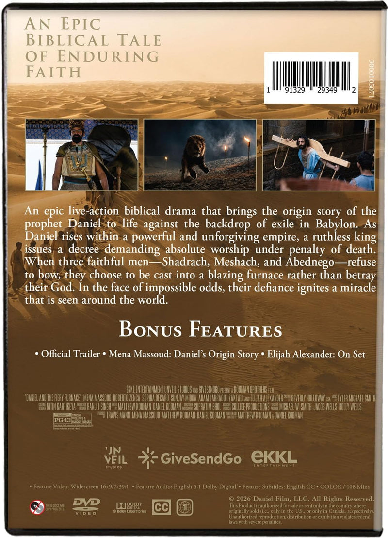 Daniel and The Fiery Furnace [DVD]