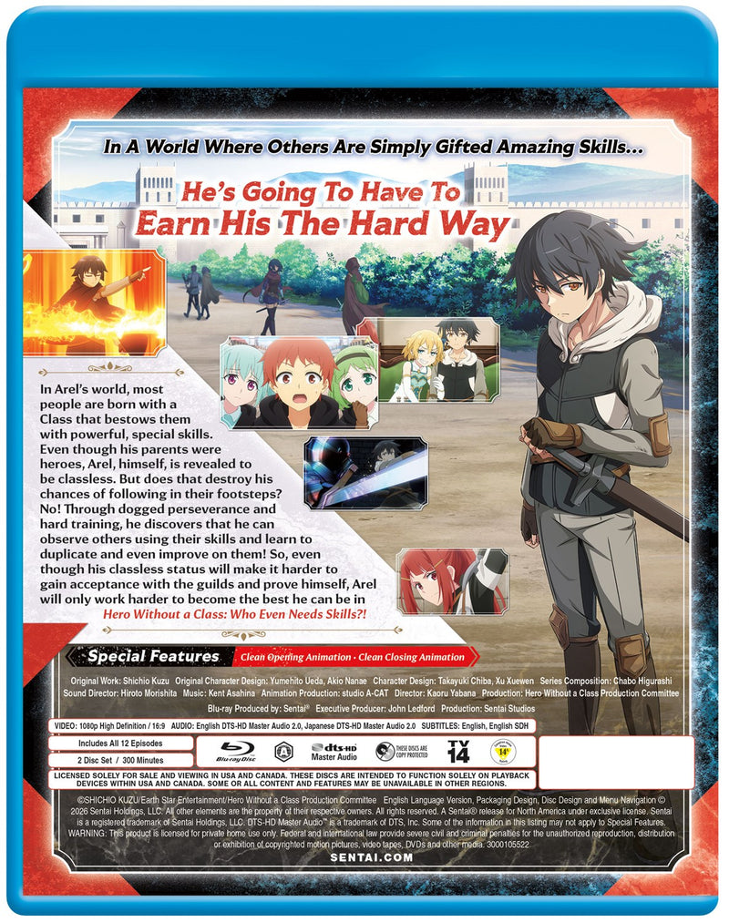 Hero Without a Class: Who Even Needs Skills [Blu-ray]