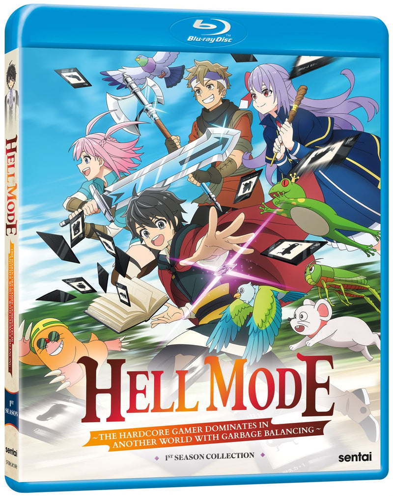 HELL MODE: The Hardcore Gamer Dominates in Another World with Garbage Balancing Season 1 [Blu-ray]