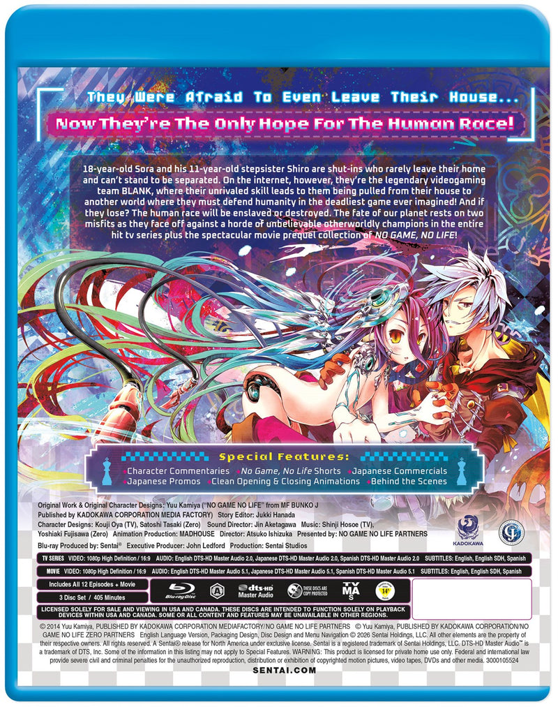 No Game, No Life Complete Collection [Blu-ray]