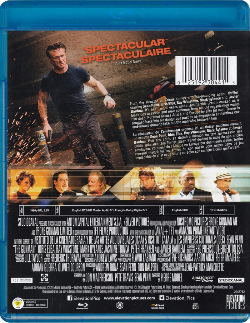 The Gunman [Blu-Ray]