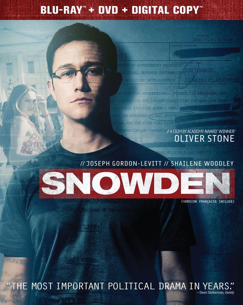Snowden - Blu-ray + DVD + Digital [Blu-Ray]