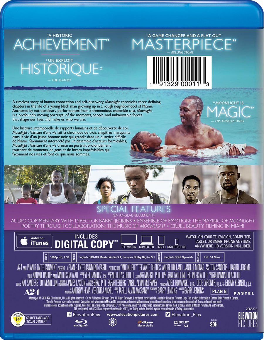 Moonlight - Blu-ray + Digital [Blu-Ray]