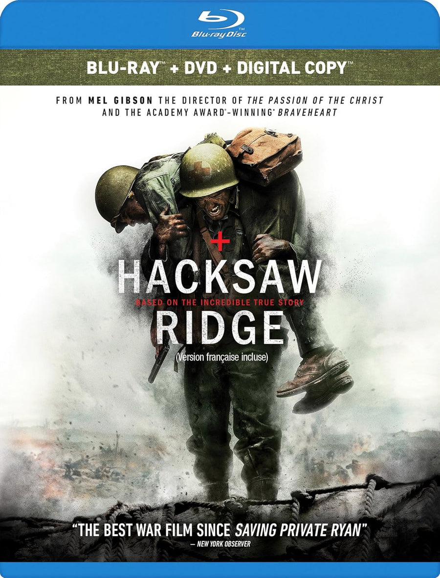 Hacksaw Ridge - Blu-ray + DVD + Digital [Blu-Ray]
