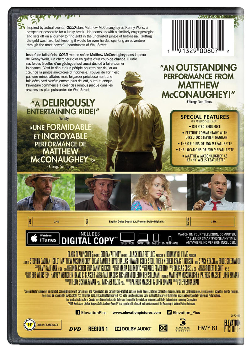 Gold - DVD + Digital [DVD]