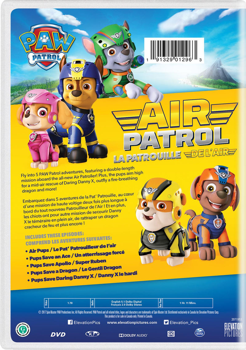 PAW Patrol: Air Patrol [DVD]