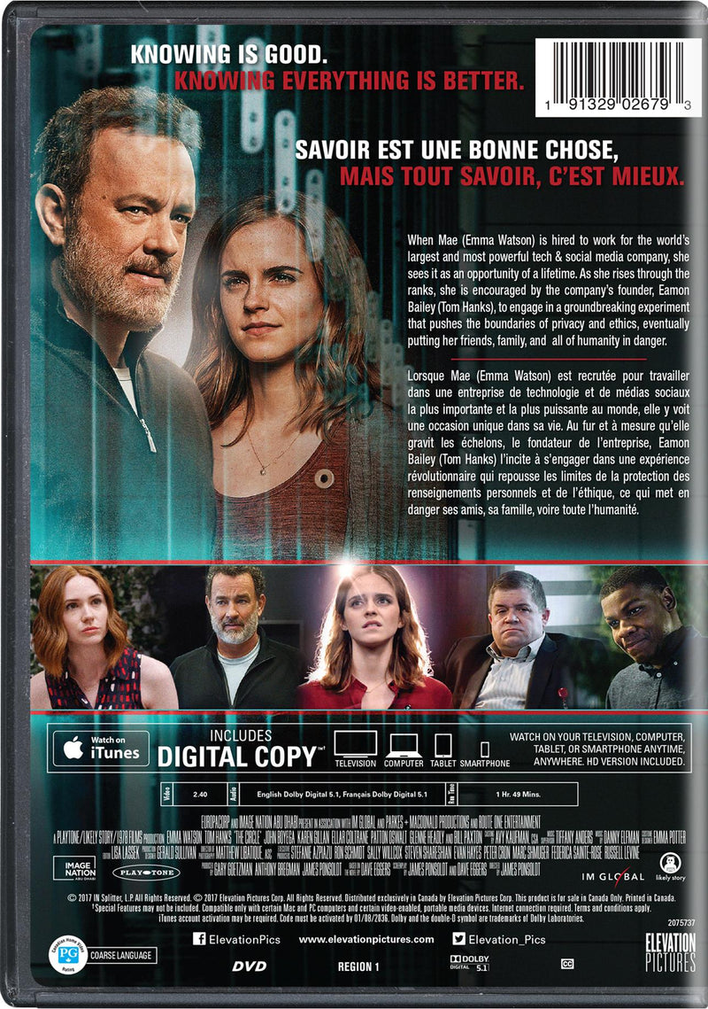 The Circle - DVD + Digital [DVD]