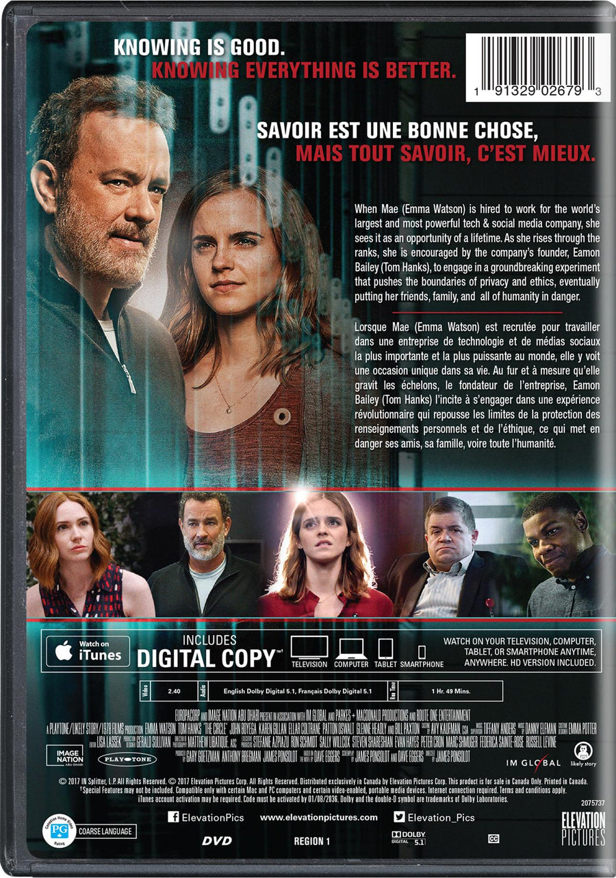 The Circle - DVD + Digital [DVD]