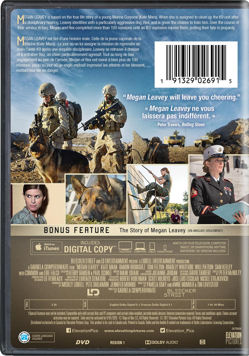 Megan Leavey - DVD + Digital [DVD]