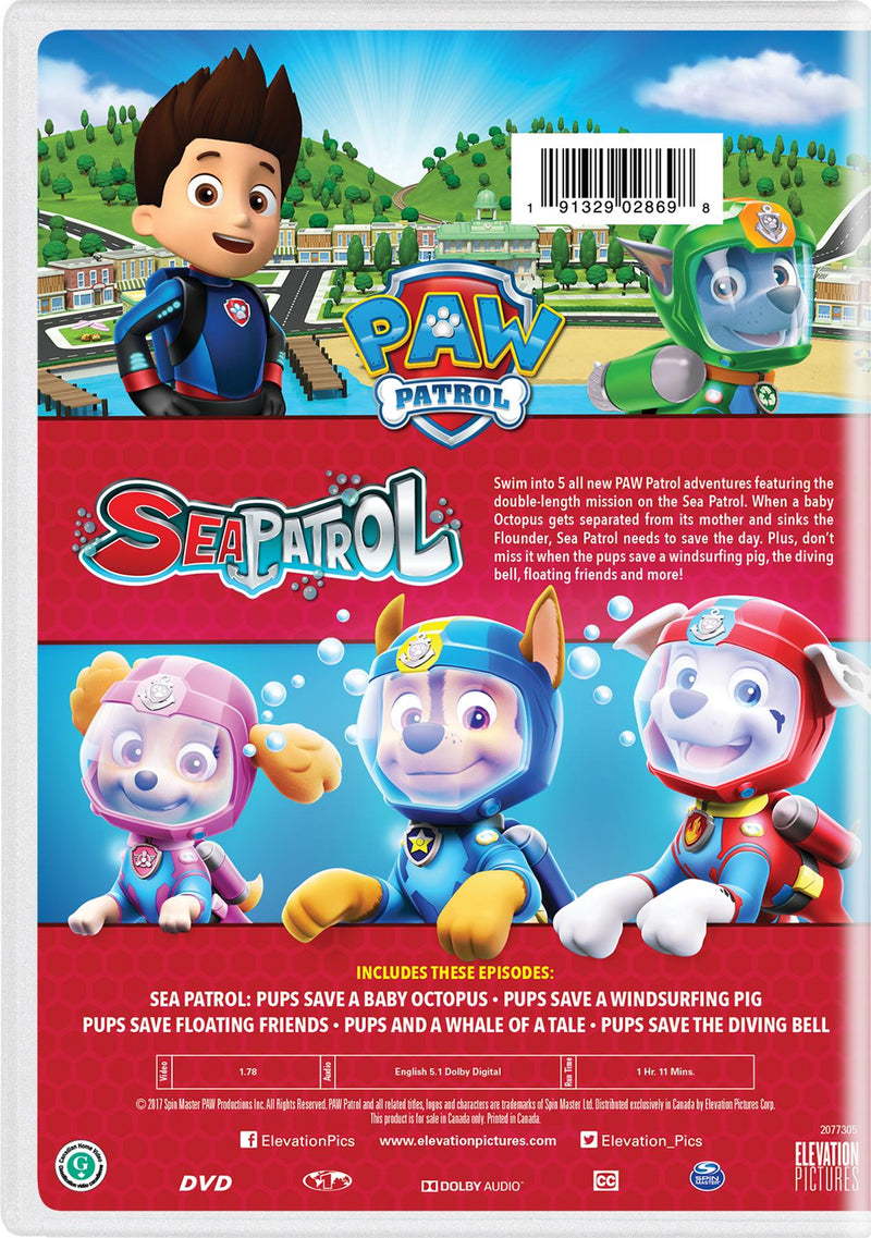 PAW Patrol: Sea Patrol [DVD]