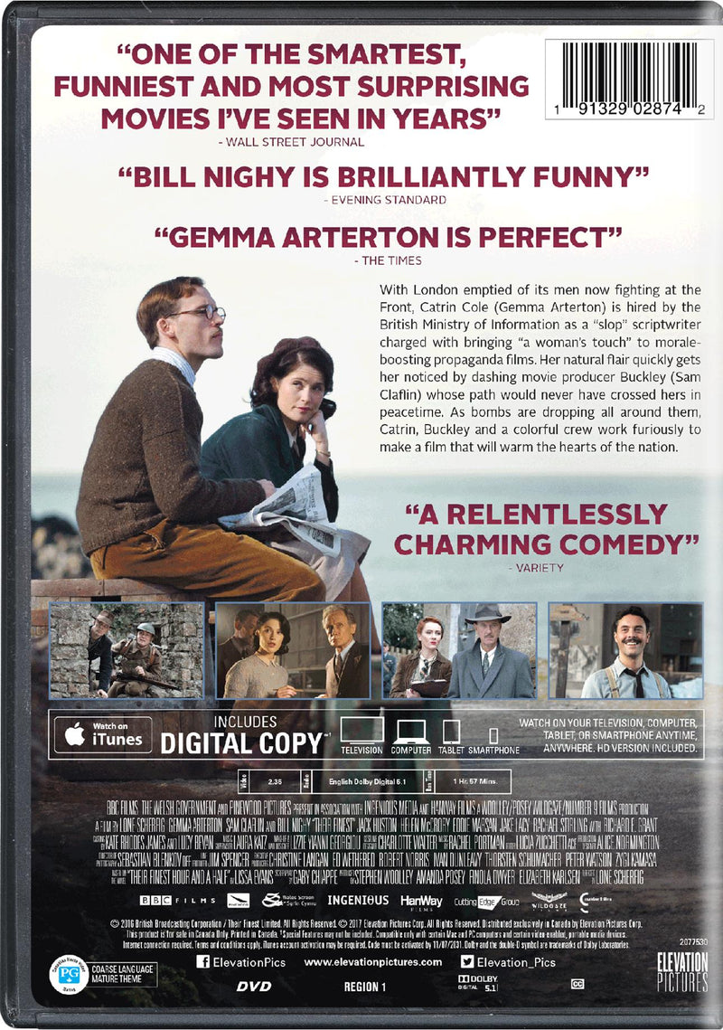 Their Finest - DVD + Digital [DVD]