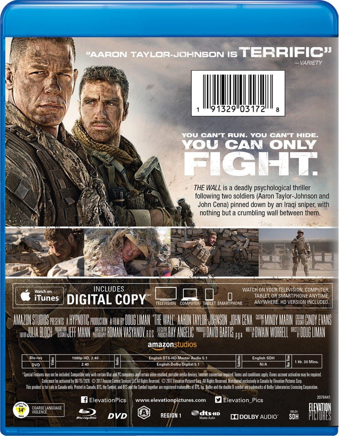The Wall - Blu-ray + DVD + Digital [Blu-Ray]