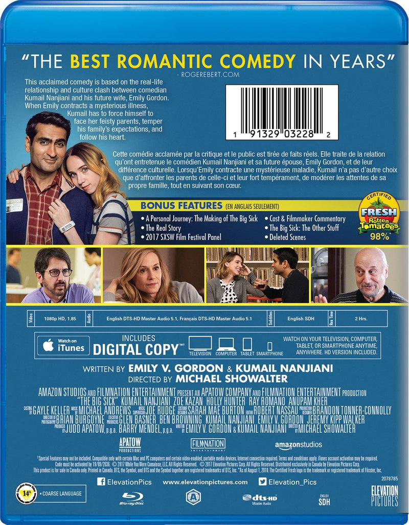 The Big Sick - Blu-ray + Digital [Blu-Ray]