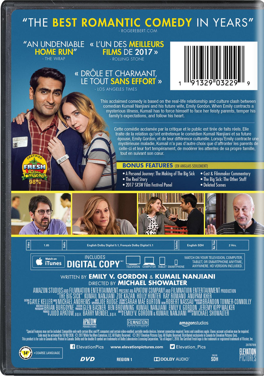 The Big Sick - DVD + Digital [DVD]