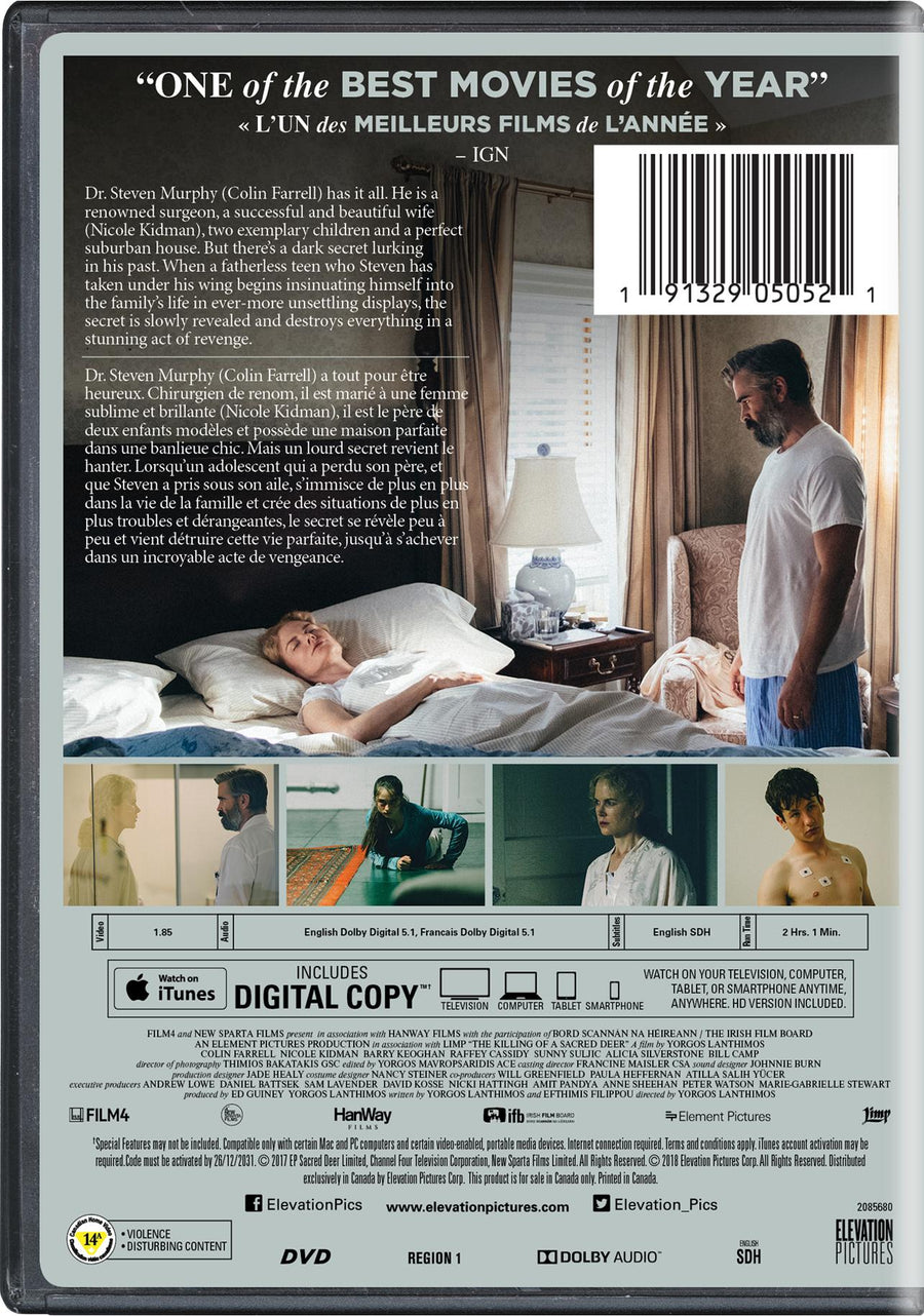 The Killing of a Sacred Deer - DVD + Digital [DVD]