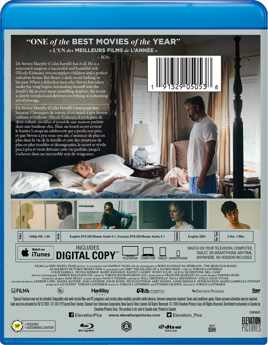 The Killing of a Sacred Deer - Blu-ray + Digital [Blu-Ray]
