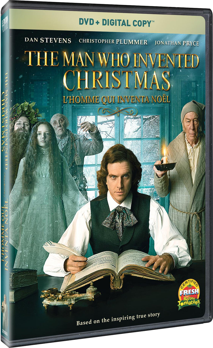 The Man Who Invented Christmas - DVD + Digital [DVD]