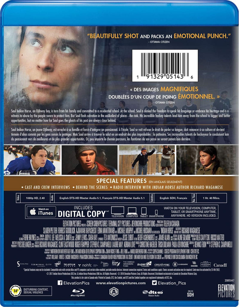 Indian Horse - Blu-ray + Digital [Blu-Ray]