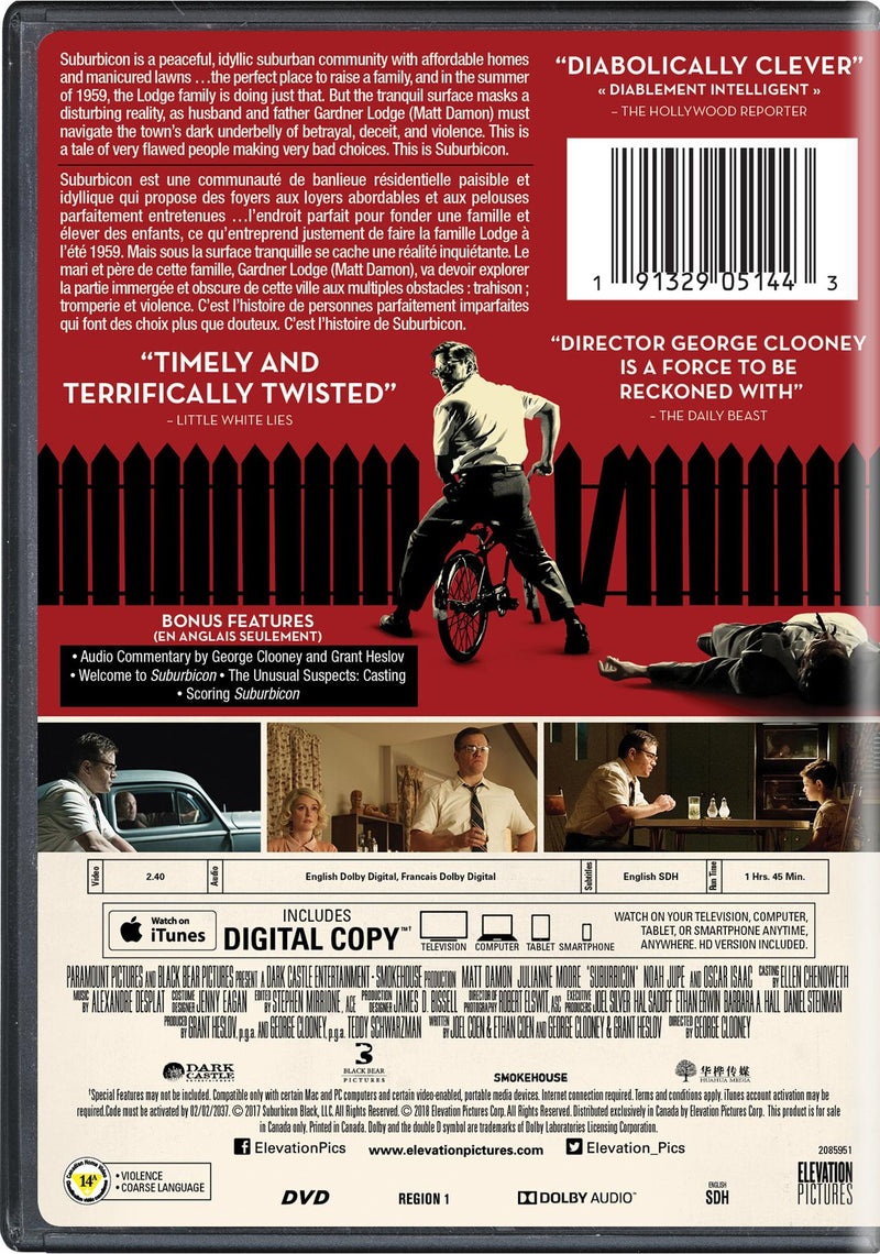 Suburbicon - DVD + Digital [DVD]