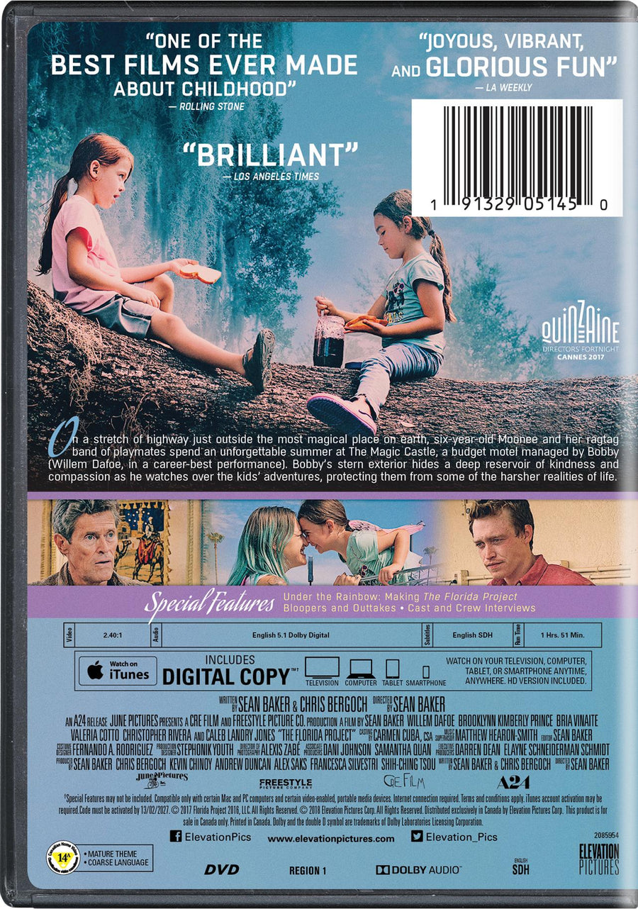 The Florida Project - DVD + Digital [DVD]
