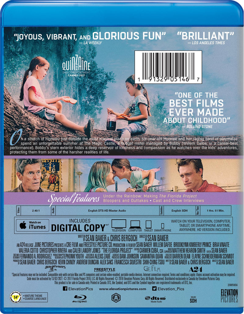 The Florida Project - Blu-ray + Digital [Blu-Ray]