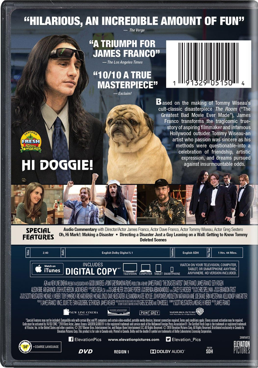 The Disaster Artist - DVD + Digital [DVD]