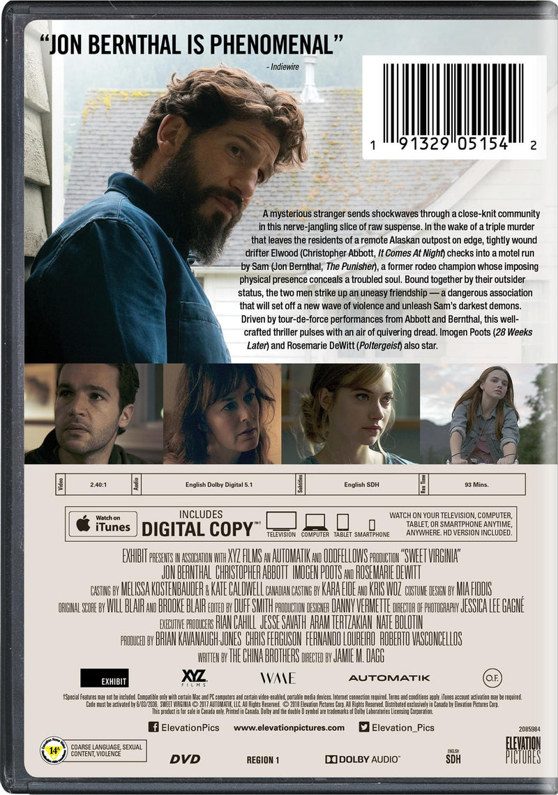 Sweet Virginia - DVD + Digital [DVD]