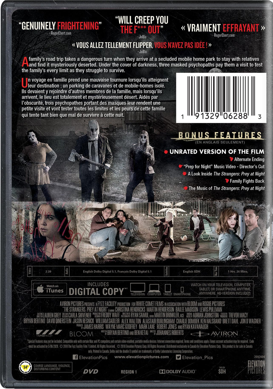 The Strangers: Prey at Night - DVD + Digital [DVD]