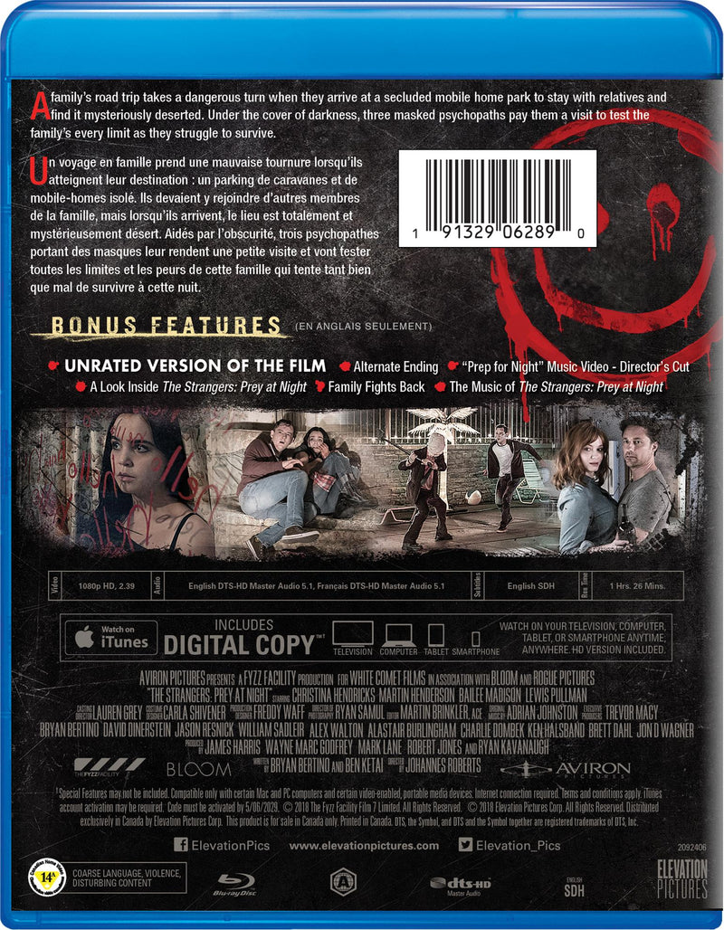 The Strangers: Prey at Night - Blu-ray + Digital [Blu-Ray]