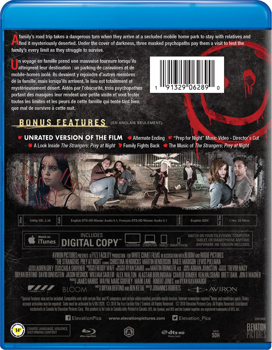 The Strangers: Prey at Night - Blu-ray + Digital [Blu-Ray]