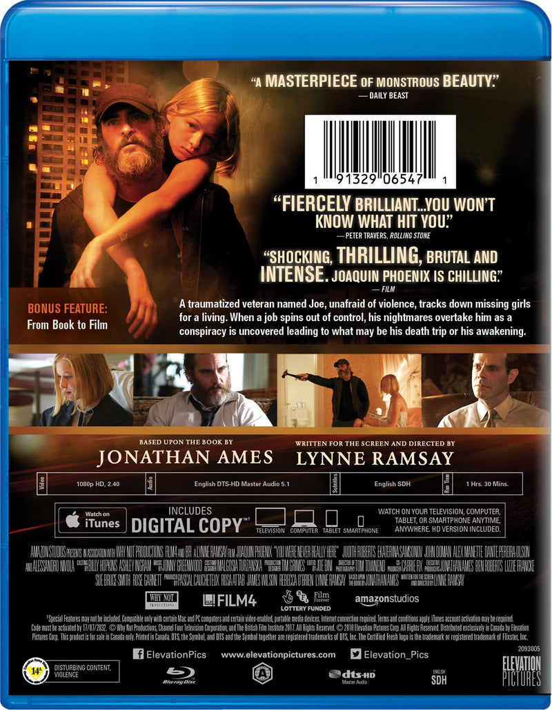 You Were Never Really Here - Blu-ray + Digital [Blu-Ray]