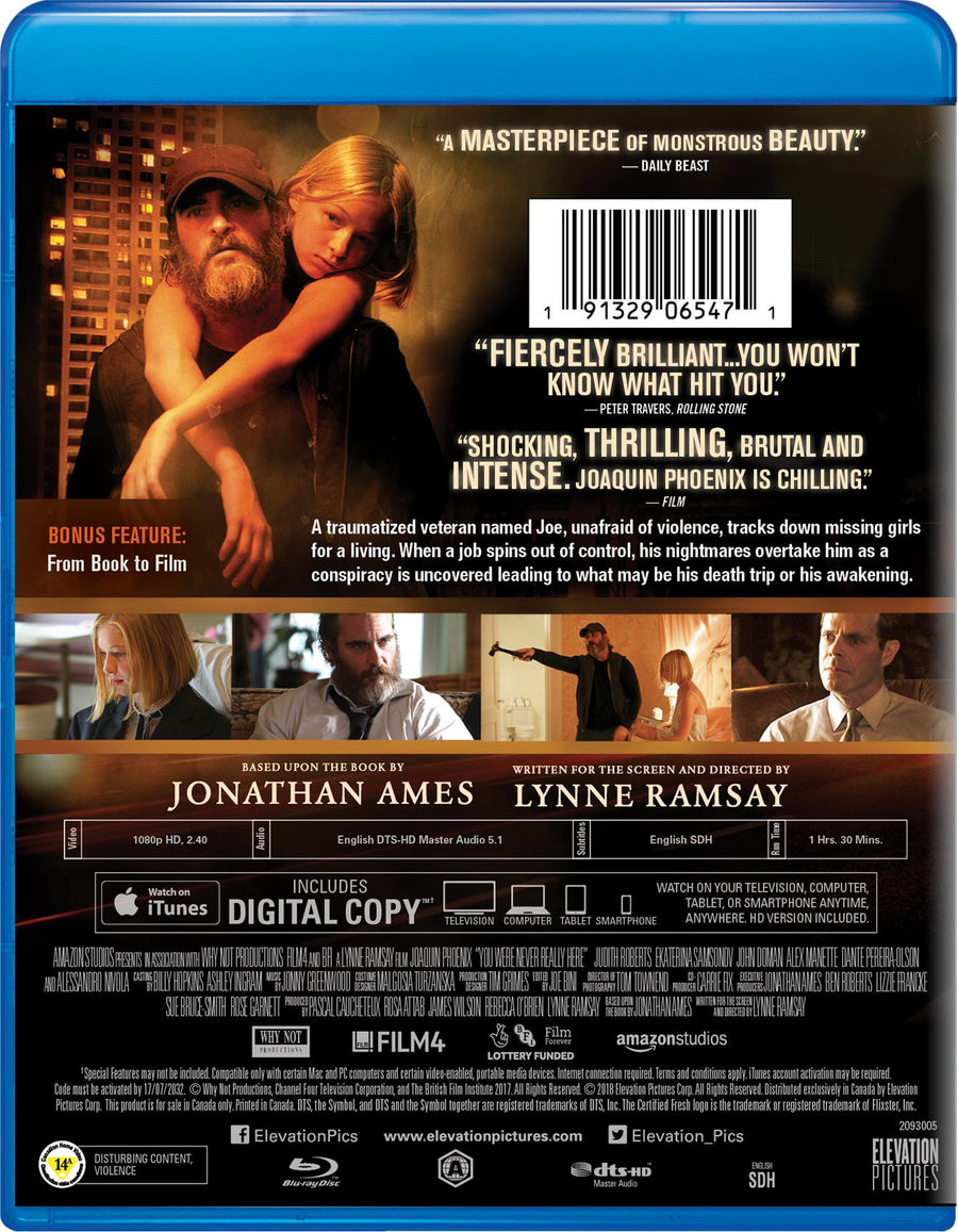 You Were Never Really Here - Blu-ray + Digital [Blu-Ray]
