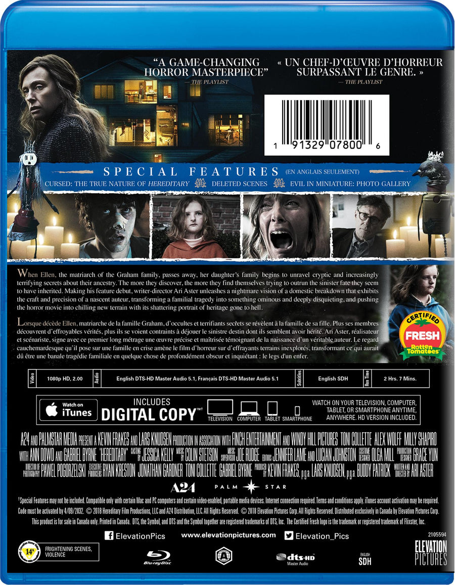 Hereditary - Blu-ray + Digital [Blu-Ray]