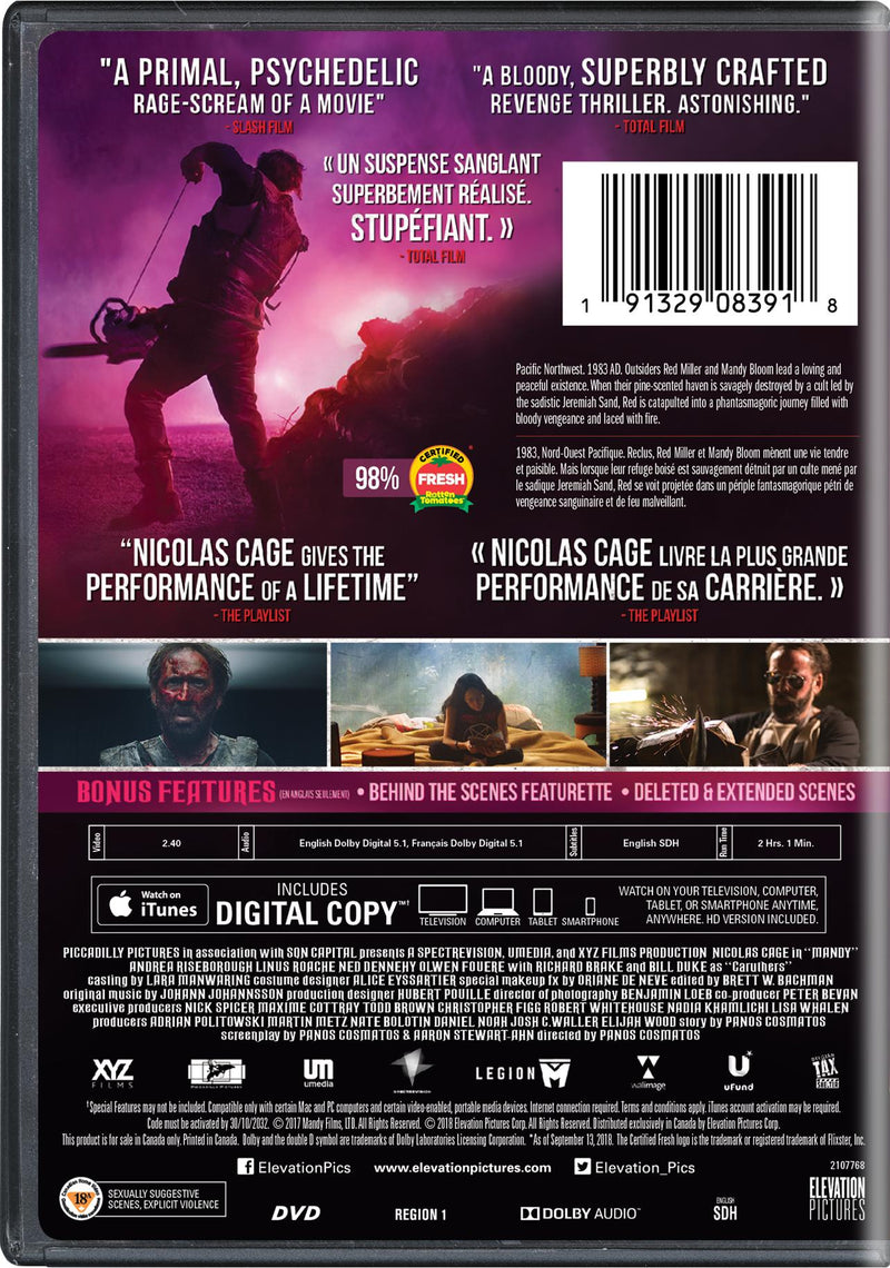 Mandy - DVD + Digital [DVD]