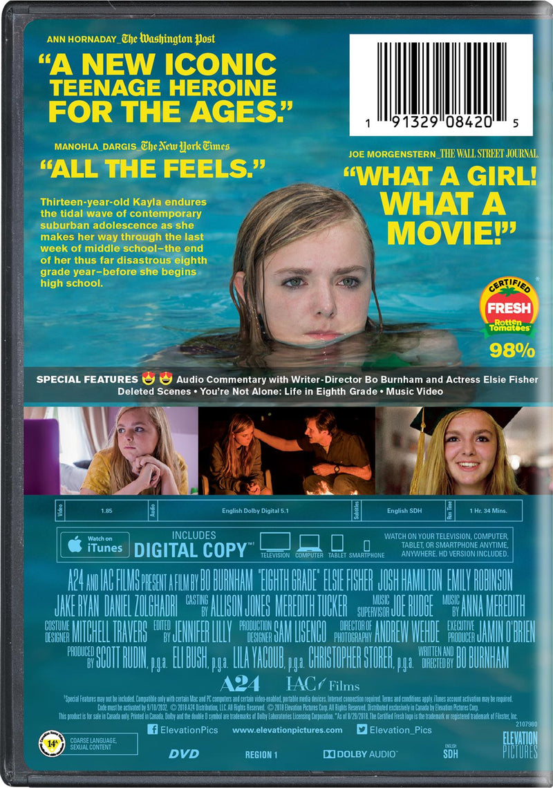 Eighth Grade - DVD + Digital [DVD]