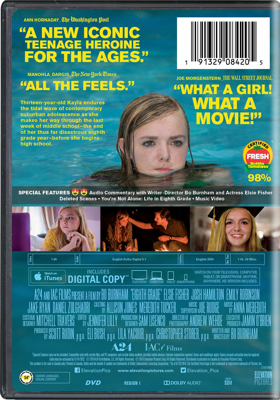 Eighth Grade - DVD + Digital [DVD]