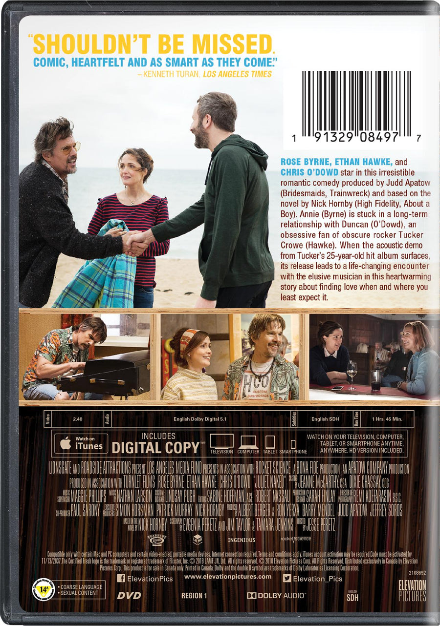 Juliet, Naked - DVD + Digital [DVD]