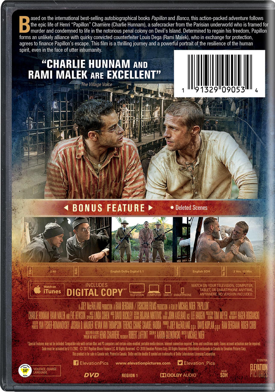 Papillon [DVD]