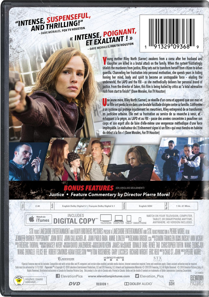 Peppermint - DVD + Digital [DVD]