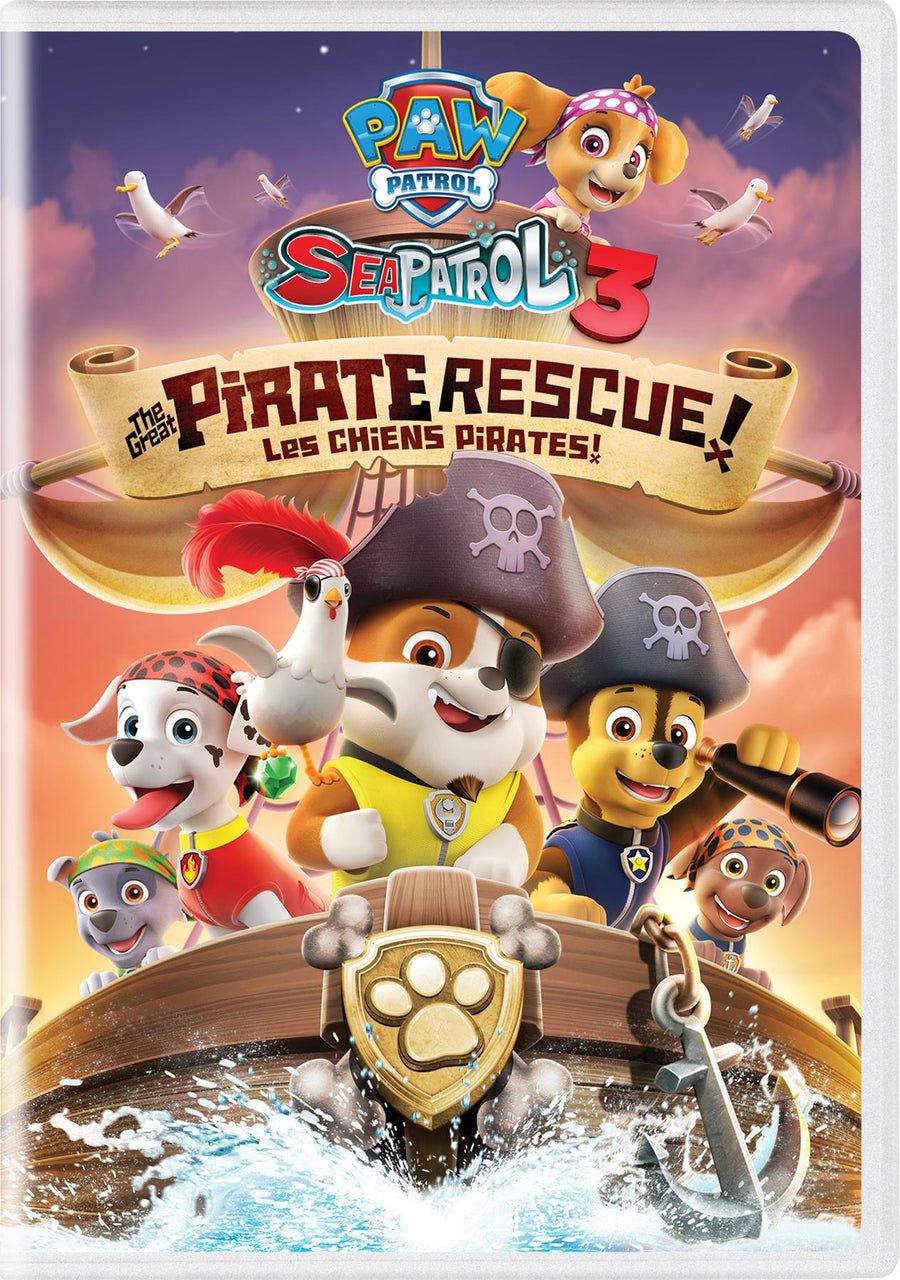 PAW Patrol: Sea Patrol Vol. 3 - The Great Pirate Rescue! [DVD]