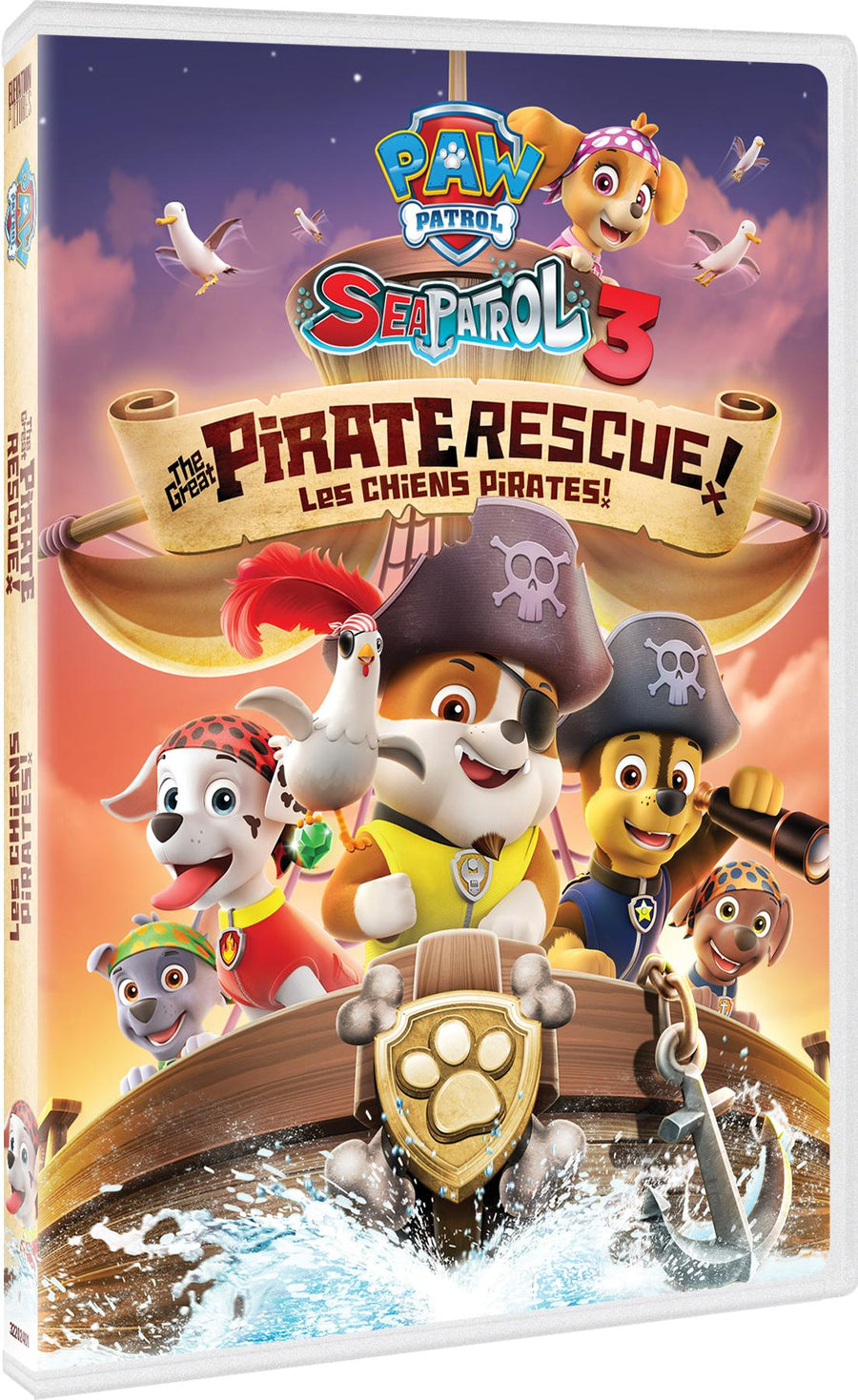 PAW Patrol: Sea Patrol Vol. 3 - The Great Pirate Rescue! [DVD]