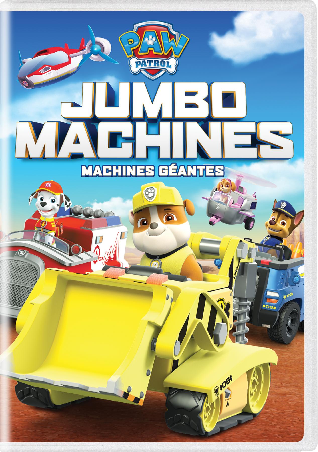 PAW Patrol: Jumbo Machines [DVD] – GRUV Canada