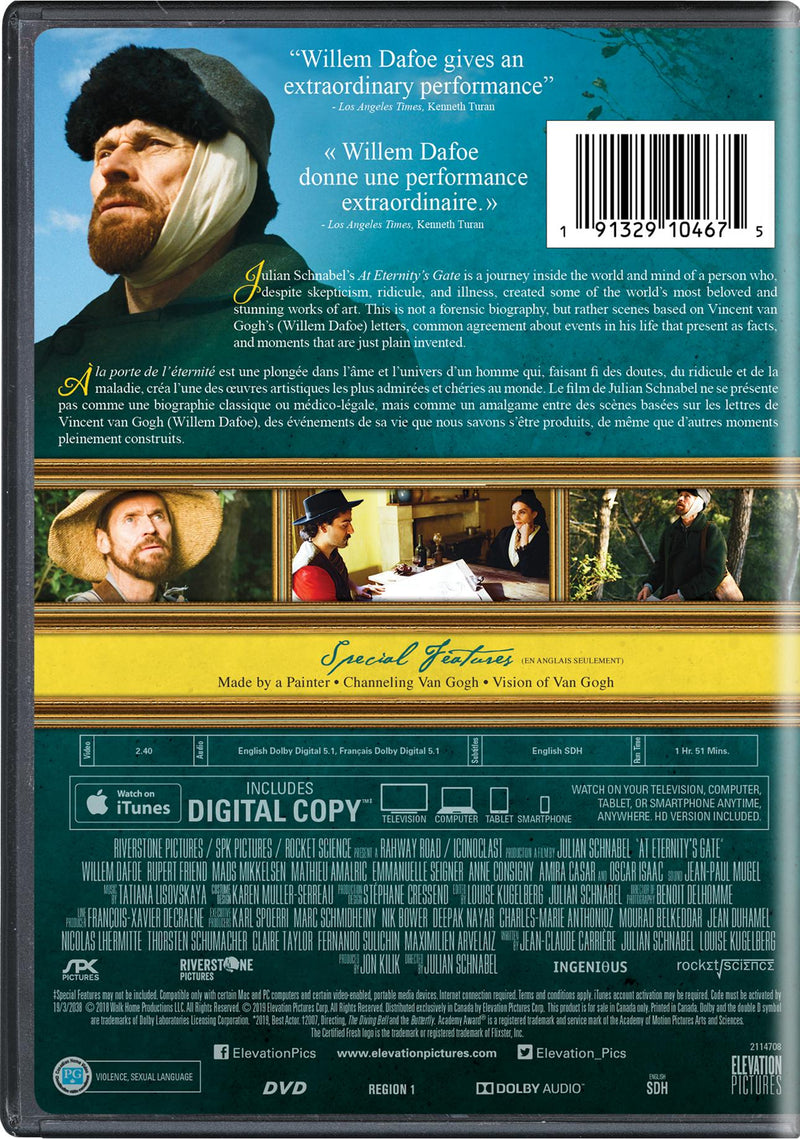 At Eternity's Gate - DVD + Digital [DVD]