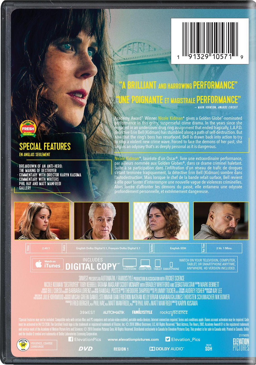 Destroyer - DVD + Digital [DVD]