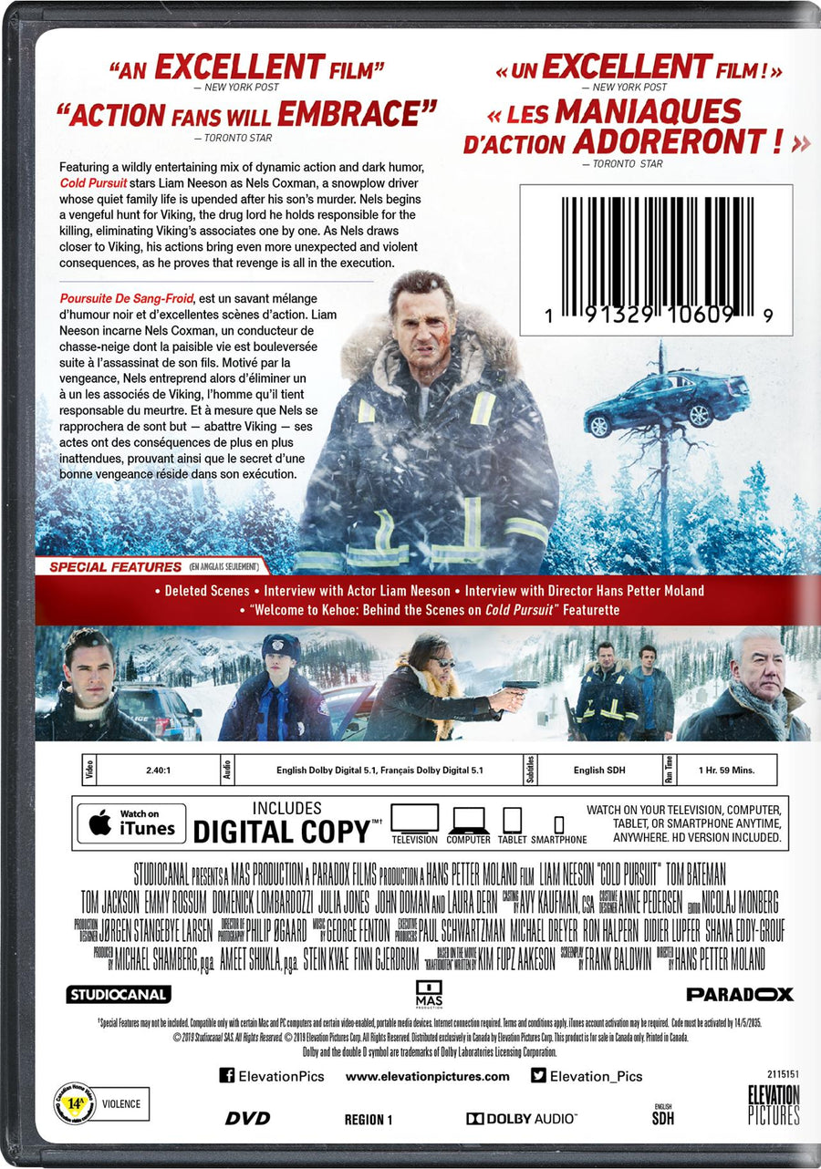 Cold Pursuit - DVD + Digital [DVD]