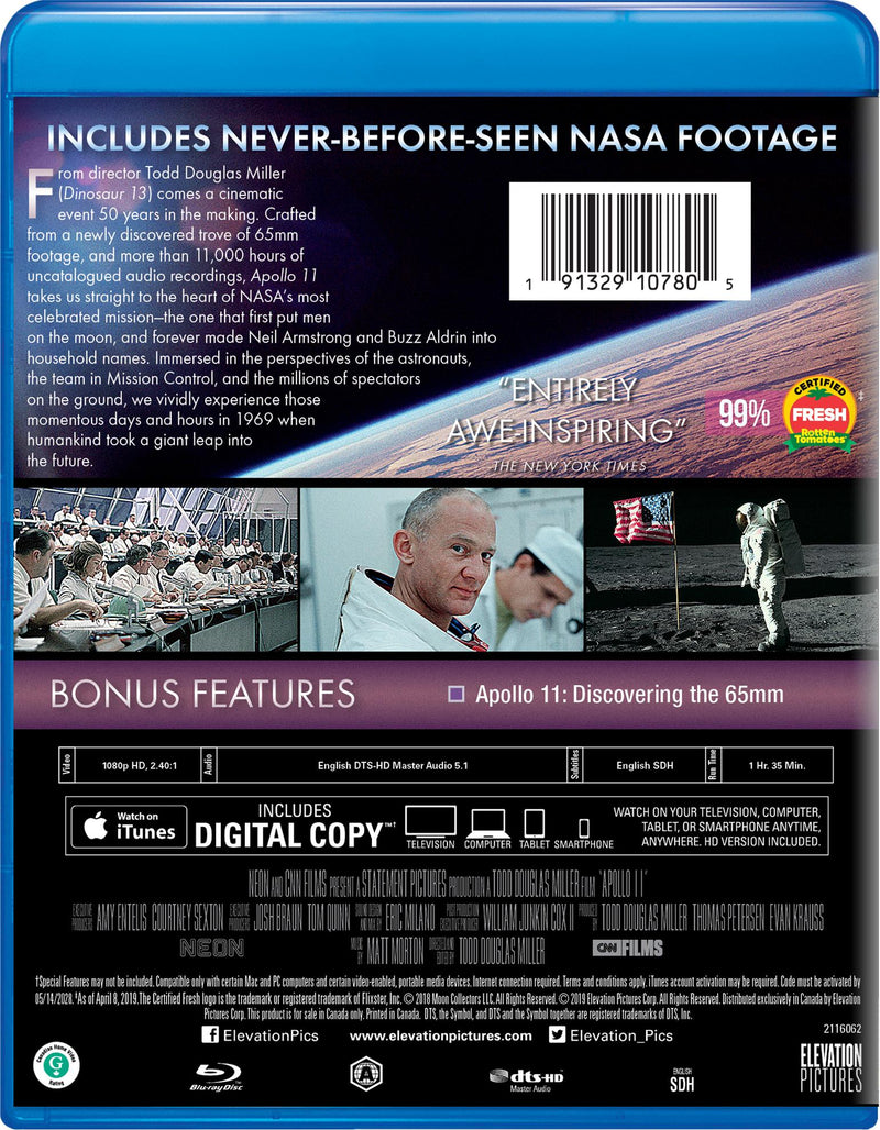 Apollo 11 [Blu-Ray]