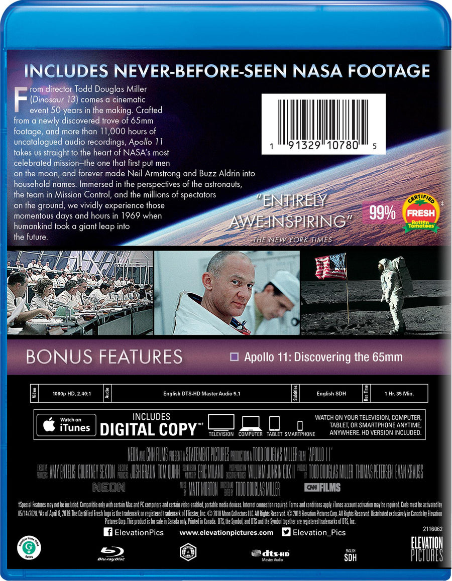 Apollo 11 [Blu-Ray]