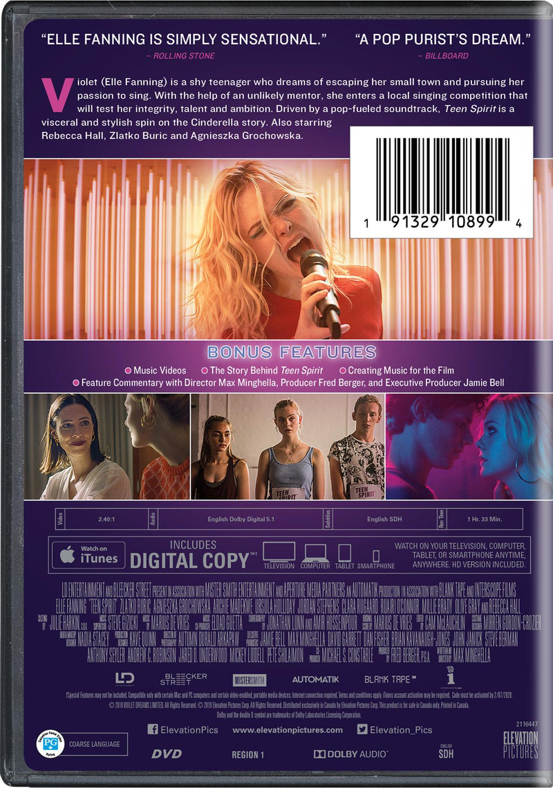 Teen Spirit - DVD + Digital [DVD]