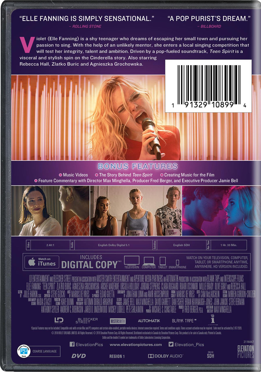 Teen Spirit - DVD + Digital [DVD]