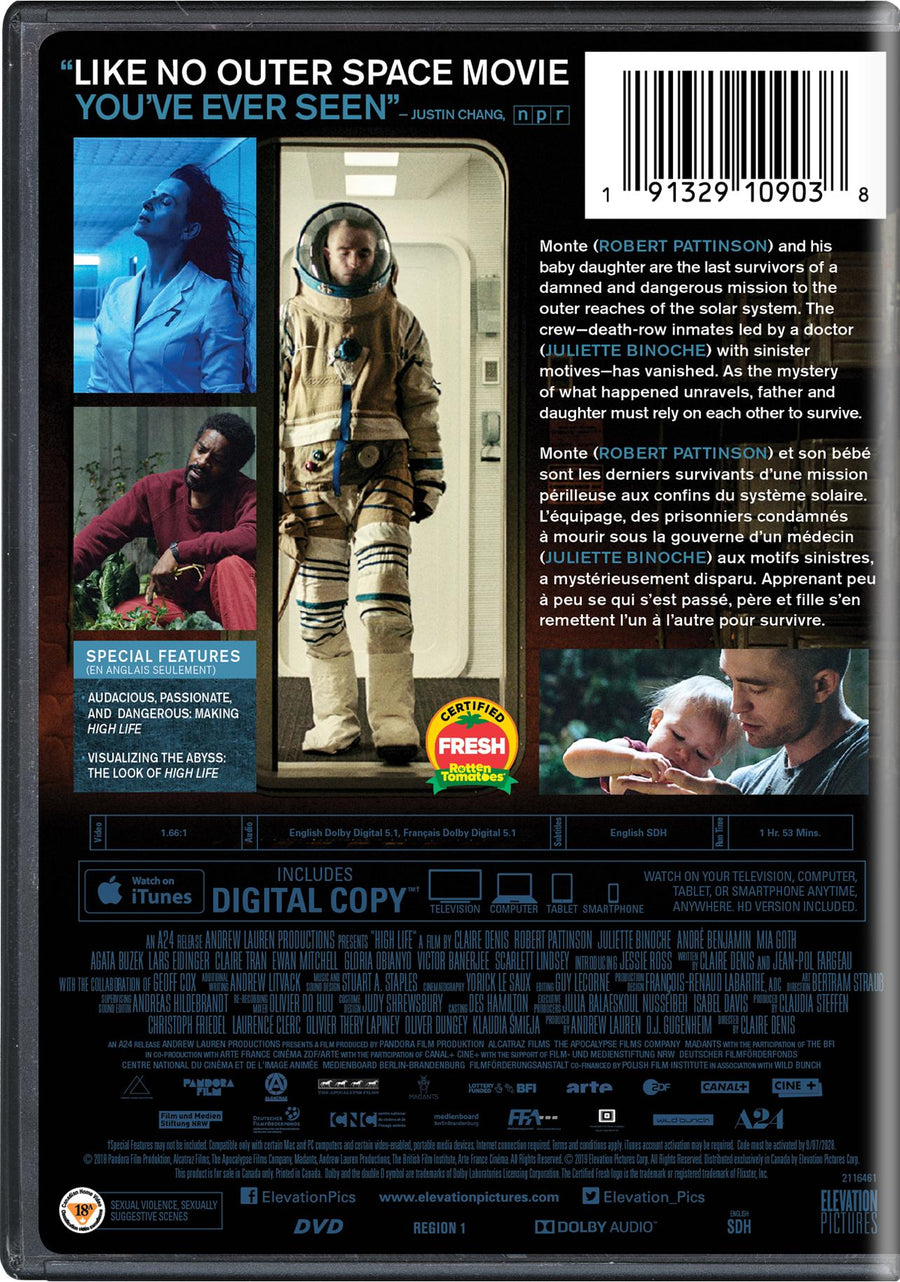High Life - DVD + Digital [DVD]
